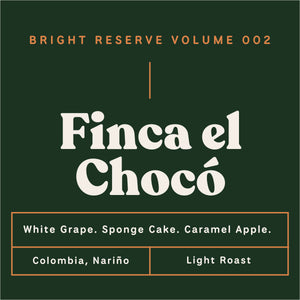 Colombia, Finca el Chocó (Bright Reserve 002)